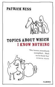 Cover of: Topics About Which I Know Nothing