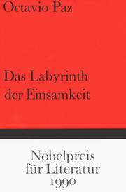 Cover of: Das Labyrinth der Einsamkeit.