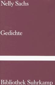 Cover of: Gedichte