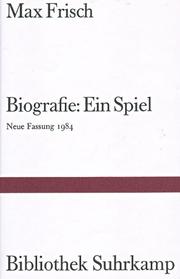 Cover of: Biografie by Max Frisch