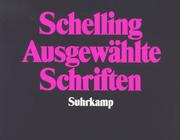 Cover of: Ausgewählte Schriften ( STW 521 - 526).