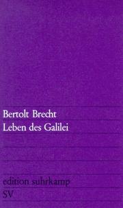 Cover of: Leben DES Galilei by Bertolt Brecht