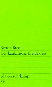 Cover of: Der Kaukasische Kreidekreis by Bertolt Brecht
