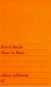 Cover of: Mann Ist Mann Die Verwandlung Des Packer