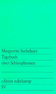 Cover of: Tagebuch einer Schizophrenen. by Marguerite Sechehaye