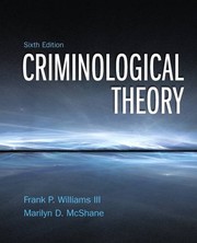 Cover of: Criminological Theory