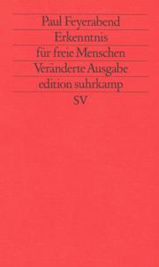 Cover of: Erkenntnis für freie Menschen by Paul K. Feyerabend