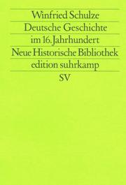 Cover of: Deutsche Geschichte im 16. Jahrhundert, 1500-1618