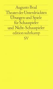 Cover of: Theater der Unterdrückten.