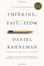 Cover of: Thinking, Fast and Slow by Daniel Kahneman