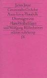 Cover of: Gesammelte Gedichte / Anna Livia / Plurabelle. ( Neue Folge, 438). by James Joyce, Edna O'Brien, James Joyce, Hans Wollschläger, Wolfgang Hildesheimer