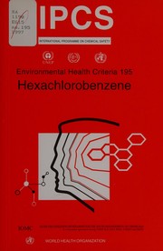 Cover of: Hexachlorobenzene (Environmental Health Criteria) by 