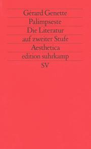 Cover of: Palimpseste: Die Literatur auf zweiter Stufe