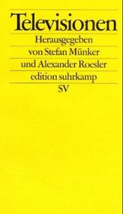 Cover of: Televisionen by herausgegeben von Stefan Münker und Alexander Roesler.
