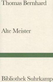 Cover of: Alte Meister. Komödie.