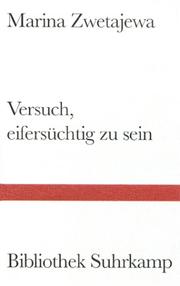 Cover of: Versuch, eifersüchtig zu sein.