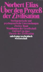 Cover of: Über den Prozeß der Zivilisation 2.