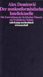 Cover of: Der nonkonformistische Intellektuelle.