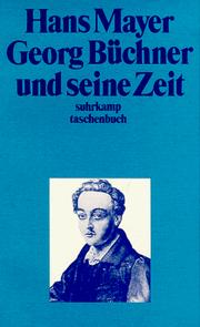 Cover of: Suhrkamp Taschenbücher, Nr.58, Georg Büchner und seine Zeit