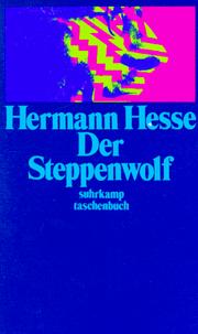 Cover of: Der Steppenwolf by Hermann Hesse