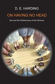 Cover of: On Having No Head by Douglas Edison Harding