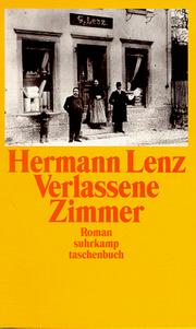 Cover of: Verlassene Zimmer. by Hermann Lenz