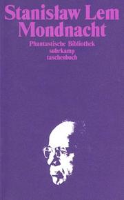 Cover of: Mondnacht. by Stanisław Lem