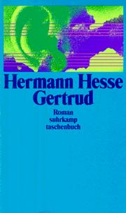 Cover of: Gertrud by Hesse.