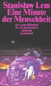 Cover of: Eine Minute der Menschheit