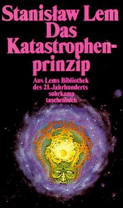 Cover of: Das Katastrophenprinzip