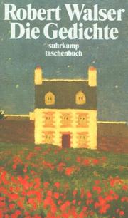 Cover of: Die Gedichte.