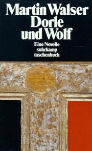 Cover of: Dorle und Wolf. Eine Novelle.