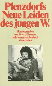 Plenzdorfs "Neue Leiden des jungen W." by Peter J. Brenner