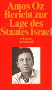 Cover of: Bericht zur Lage des Staates Israel.