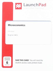 Cover of: LaunchPad for Microeconomics