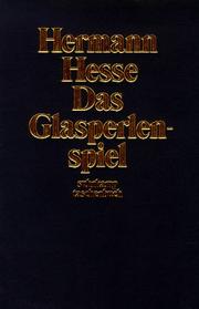 Cover of: Das Glasperlenspiel. by Hermann Hesse