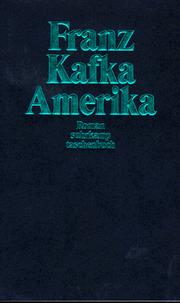 Cover of: Amerika. by Franz Kafka