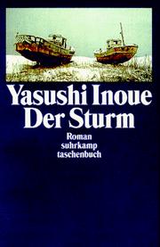 Cover of: Der Sturm. by Yasushi Inoue