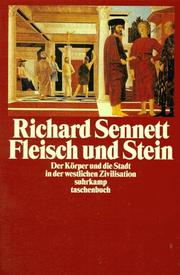 Cover of: Fleisch und Stein by Richard Sennett, Richard Sennett