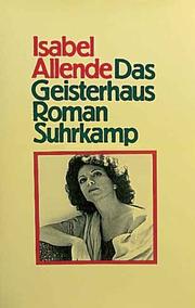 Cover of: Das Geisterhaus. by Isabel Allende