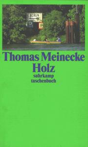Cover of: Holz.