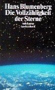 Cover of: Die Vollzähligkeit der Sterne. by Hans Blumenberg