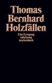 Cover of: Holzfällen by Thomas Bernhard