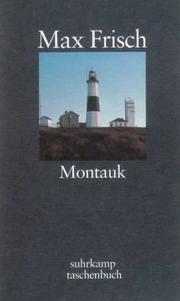 Cover of: Montauk by Max Frisch