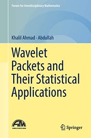 Cover of: Wavelet Packets and Their Statistical Applications by Khalil Ahmad, Abdullah