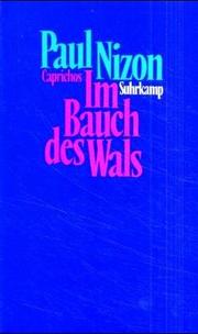 Cover of: Im Bauch des Wals: Caprichos