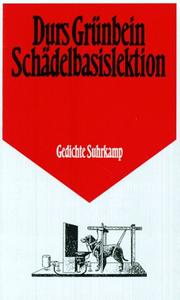 Cover of: Schädelbasislektion: Gedichte