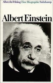 Cover of: Albert Einstein by Albrecht Fölsing