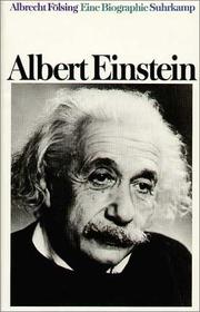 Cover of: Albert Einstein by Albrecht Fölsing, Albrecht Fölsing