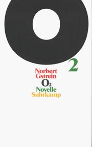 Cover of: O₂ by Norbert Gstrein